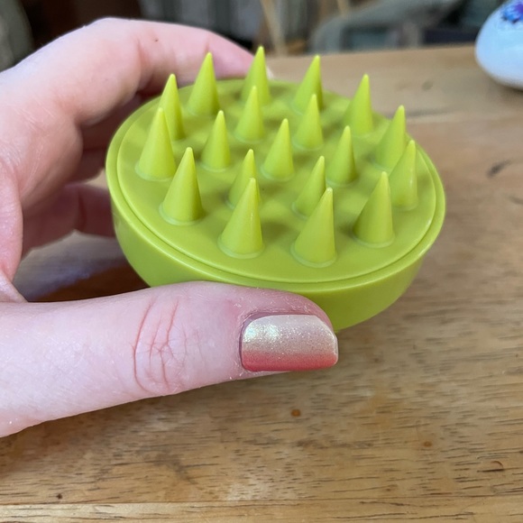 RHRI Rida Hair Research Institute green  Silicone Scalp Massager Scrubber clean - Picture 5 of 13